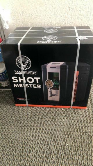Jagermeister Shotmeister Shot Ice Cold Shot Dispenser Machine Bar - Nib