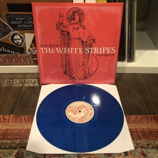 The White Stripes - Rare A - Sides Rare B - Sides Unofficial Blue Vinyl Lp Third Man