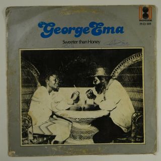George Ema " Sweeter Than Honey " Afro Modern Soul Boogie Funk Lp Phonodisk Mp3