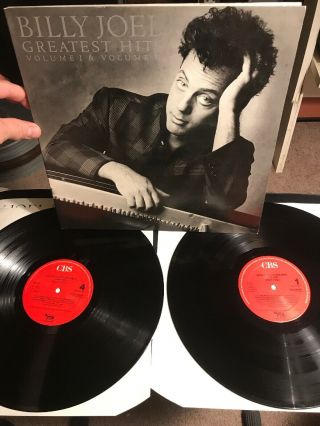 Billy Joel Greatest Hits Volume I & Volume Ii Vinyl Record Album 1 2 Cbs