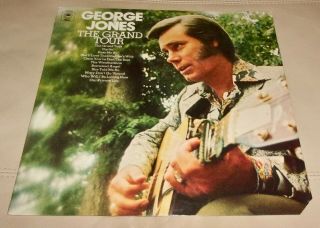 The Grand Tour By George Jones (vinyl Lp,  1973 Usa)
