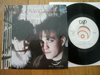 The Cure - The Lovecats - Rare Promo Japan 7 " 45 Single - Vap 15004 - 07