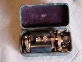 C1872 Paterick & Burnnell Ny Morse Code Signal Key Sounder