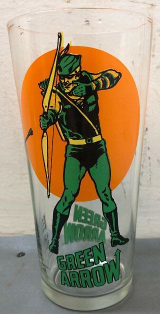 6” 1976 Green Arrow Dc Comics Pepsi Hero Series