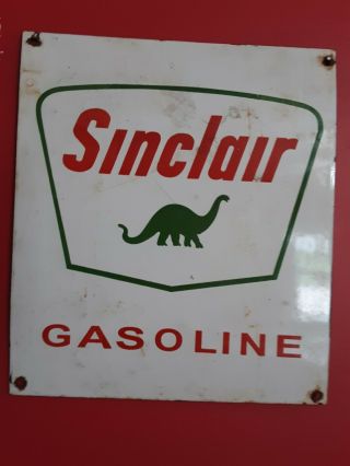 Sinclair Gasoline Porcelain Sign