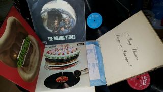 Rolling Stones Let It Bleed 1st Stereo Beggars Banquet X2 Mono Big Hits Mono,