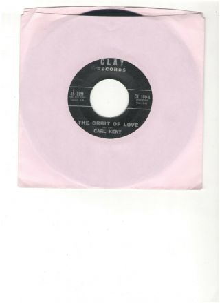 Carl Kent The Orbit Of Love Rockabilly 45 Rpm Record Rare