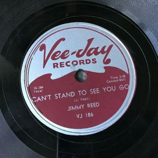 78 Rpm Jimmy Reed Vee Jay 186 Rockin With Reed / Can 