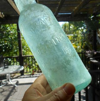 Antique oldest BUDWEISER bottle C CONRAD & CO ' s BUDWEISER circa 1880 2