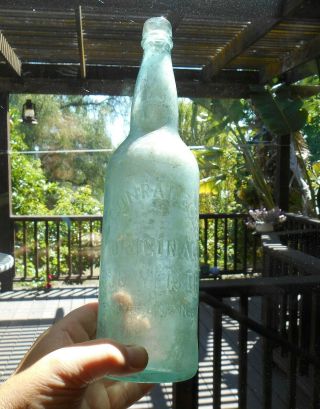 Antique oldest BUDWEISER bottle C CONRAD & CO ' s BUDWEISER circa 1880 6