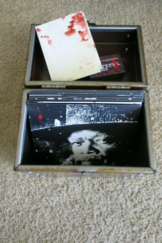 THE HATEFUL EIGHT SOUNDTRACK BOX LIMITED METAL CASE 8 45 RECORDS THIRD MAN /500 4
