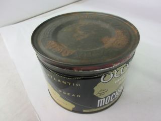 VINTAGE O ' CONNOR ' S BRAND COFFEE TIN ADVERTISING COLLECTIBLE M - 40 4