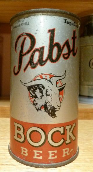 Pabst Bock Oi Flat Top Beer Can - Usbc 112 - 03 -