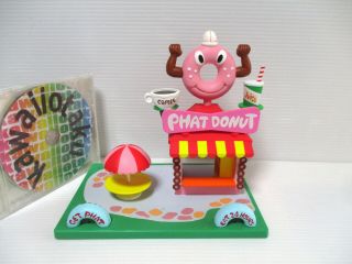 Parappa the Rapper P.  J Berri PJ ' S Favorite Donut Shop Miniature House Japan 3