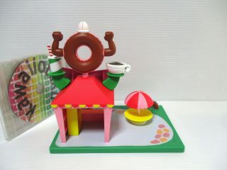 Parappa the Rapper P.  J Berri PJ ' S Favorite Donut Shop Miniature House Japan 6