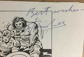 Stan Lee And Jack Kirby Signed Comic Marvel Comic Creators And Artist 2