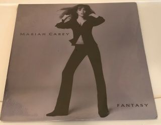 Mariah Carey Fantasy Lp Vinyl Two - Record Set Pressing