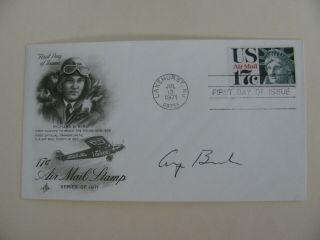 Jsa George Hw Bush Signed First Day Cover Autograph President Auto