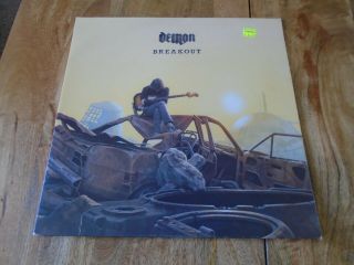Demon - Breakout Vinyl Lp Clay Lp23 1987 Heavy Metal Nwobhm