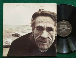 The Cure Standing On A Beach The Singles Lp Near - Punk Gatefold