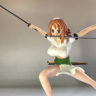 Anime One Piece Santōryū Nami Pvc Figure No Box 15cm