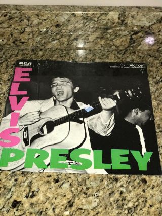 Elvis Presley - Elvis Presley Lp Vinyl Record Rca Victor Black Label Lsp - 1254 (e)