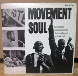 Movement Soul Lp Esp 1056 1967 Mono Booklet Civil Rights Promo Black Power Sncc