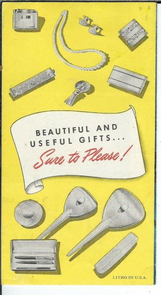 AZ - 003 VA,  St.  Paul,  Willis Jewelry,  Elgin Watch Advertising Leaflet 1950 ' s - 1960 3