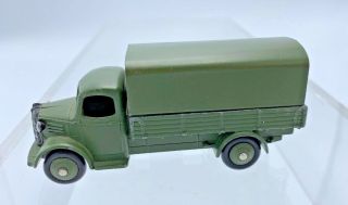 Vintage Dinky Toys No 30sm Green Austin Covered Military Wagon
