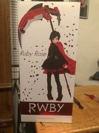 Official Rwby Limited Edition Ruby Rose Figure By Threezero