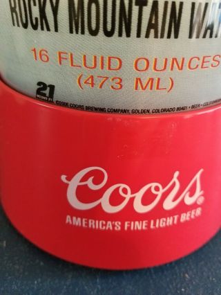 (VTG) Coors Rotating Can Waterfall mountains Motion Lamp Lighted Sign 3