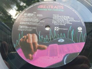 Dire Straits Money For Nothing 1st Uk Press One Play Time Capsule Lp
