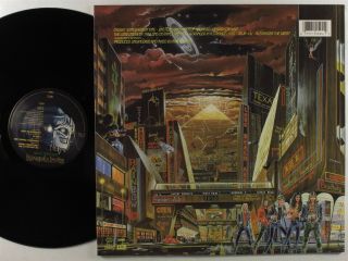 IRON MAIDEN Somewhere In Time CAPITOL LP VG,  /NM 2