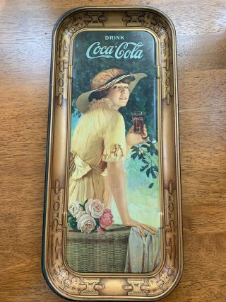1916 Ww1 Coca Cola “elaine” Tray