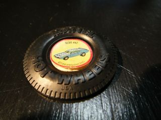 HOT WHEELS REDLINE 1971 OLDS 442 –Plastic Button 3