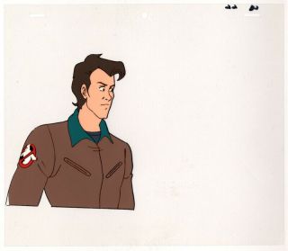 The Real Ghostbusters Animation Art Peter Venkman Cel