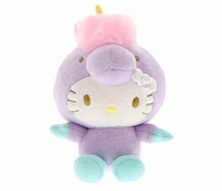 Hello Kitty Sanrio Magical Unicorn Plush Toy 6 " Limited Edition Lavender