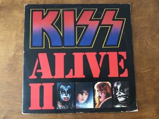 Kiss - Alive Ii Double Lp 1977 Casablanca ‎– Nblp 7076 - 2 Vinyl Record