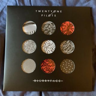 Twenty One Pilots - Blurryface Rare Red Black Split Vinyl Out Of Print