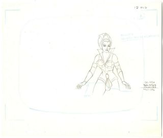 He - Man/she - Ra Masters Of The Universe Layout Art Teela