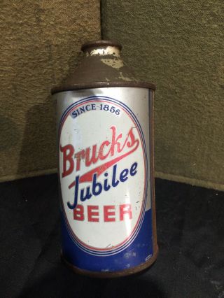 Brucks Jubilee Beer Can Bruckman Brewery Cincinnati Ohio