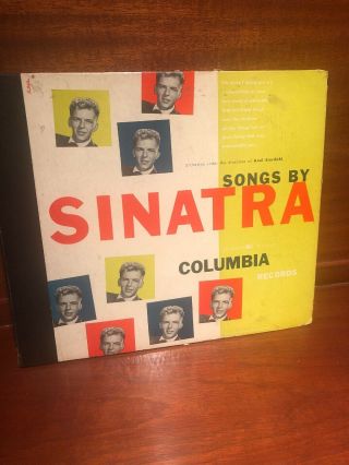 Frank Sinatra Songs By Sinatra 1946 Columbia Records 4 Disc 78 Rpm 10” Album
