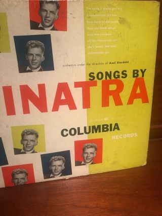 Frank Sinatra Songs By Sinatra 1946 Columbia Records 4 Disc 78 RPM 10” Album 2