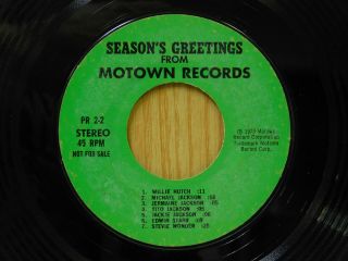 Various Motown Artists Motown 45 Seasons Greetings From Motown Records