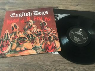 English Dogs Invasion Of The Porky Men Vinyl Clay Records Uk82 Punk