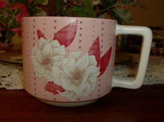 Starbucks White Flower Pink Ceramic Mothers Day 2019 Mug NWT 2