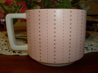 Starbucks White Flower Pink Ceramic Mothers Day 2019 Mug NWT 3