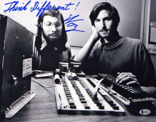 Steve Woz Wozniak Signed 11x14 Photo Jobs Apple I Computer Beckett Autographed