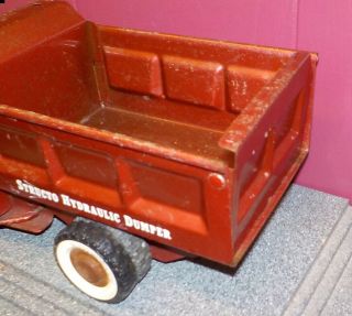 Vintage Structo Dump Truck 1966 Pressed Steel Made In USA 3