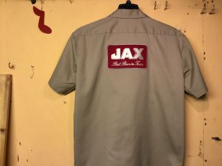 Jax Beer Delivery Guy Work Shirt Dickies Large 